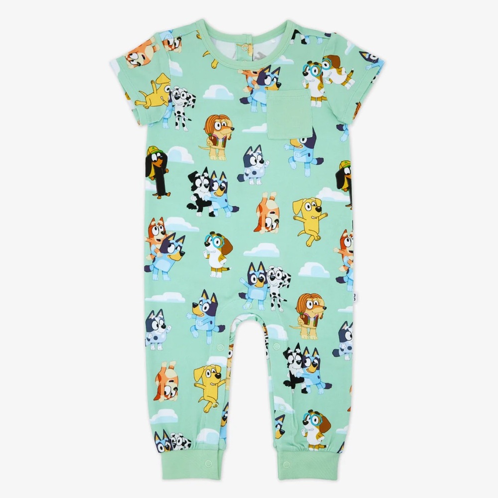 NIB Bluey Friends Romper